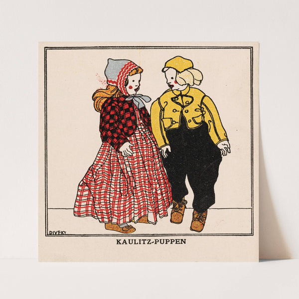 Nr. 245: Kaulitz-Puppen (1909) by Josef von Diveky