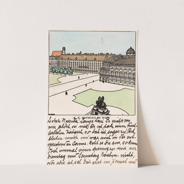 Nr. 262: K. k. Hofburg in Wien (1909) by Josef von Diveky