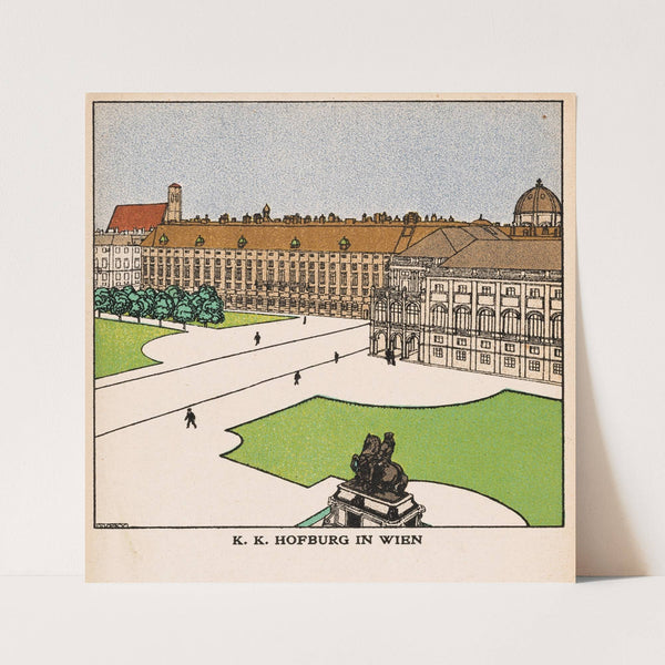 Nr. 262: K. k. Hofburg in Wien (1909) by Josef von Diveky