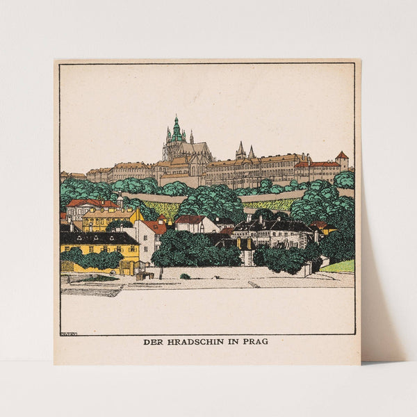 Nr. 264: Der Hradschin in Prag (1909) by Josef von Diveky