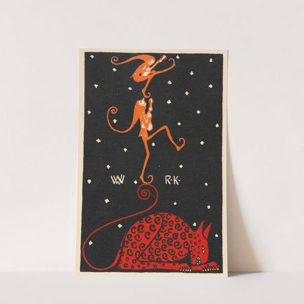 Nr. 29: Scherzzeichnung (1907) by Rudolf Kalvach