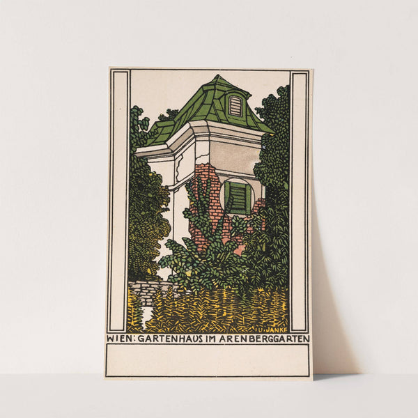 Nr. 291: Wien: Gartenhaus im Arenberggarten (1910) by Urban Janke
