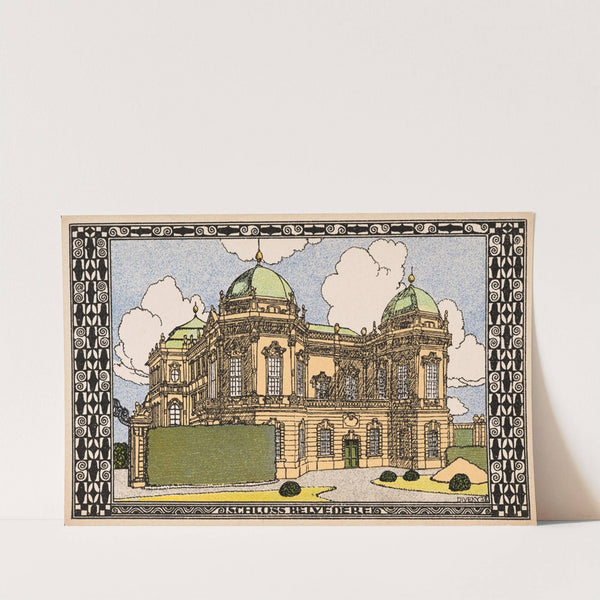 Nr. 317: Schloss Belvedere (1910) by Josef von Diveky