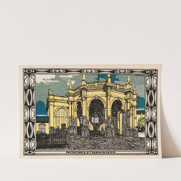 Nr. 404: Nordwestbahnhof (1911) by Josef von Diveky