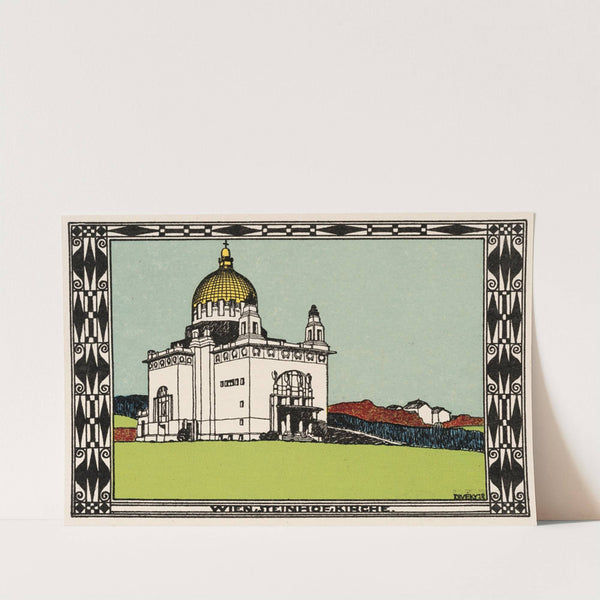 Nr. 405: Wien, Steinhof-Kirche (1911) by Josef von Diveky