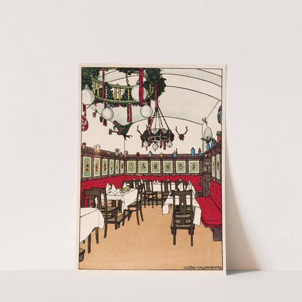 Nr. 409: Restaurant Staatsbahnhof, Wien X, Josef Pohl (1911) by Gustav Kalhammer