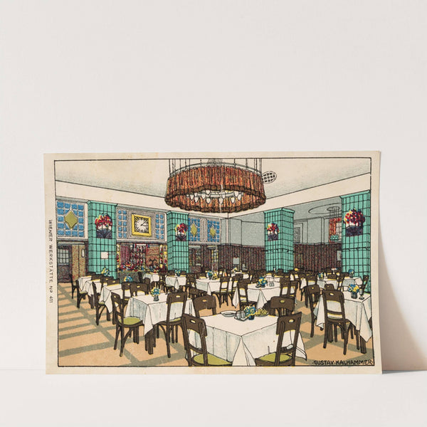 Nr. 411: Restaurant Staatsbahnhof, Wien X, Josef Pohl (1911) by Gustav Kalhammer