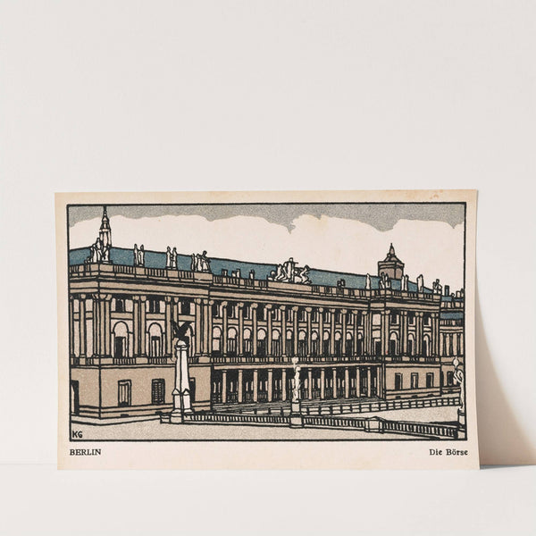 Nr. 431: Berlin, Die Börse (1911) by Gustav Kalhammer