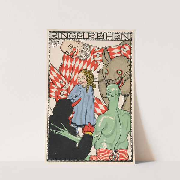 Nr. 496: ‘Ringelreihen’ (1911) by Josef von Diveky