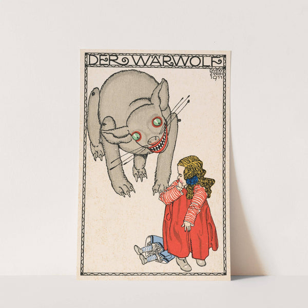 Nr. 497: ‘Der Wärwolf’ (1911) by Josef von Diveky