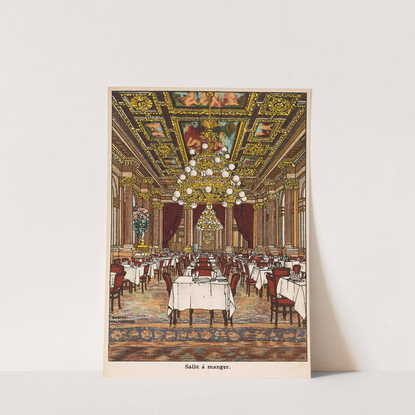 Nr. 502: Salle à manger (1911) by Gustav Kalhammer