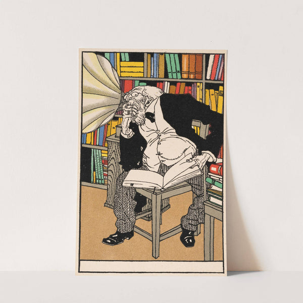 Nr. 504: The Dialectician (Der Diaektforscher) (1911) by Moriz Jung