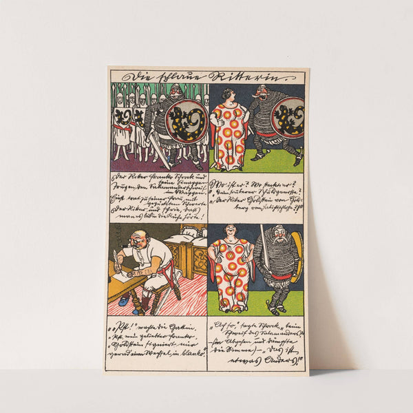 Nr. 514: Die schlaue Ritterin (1911) by Moriz Jung