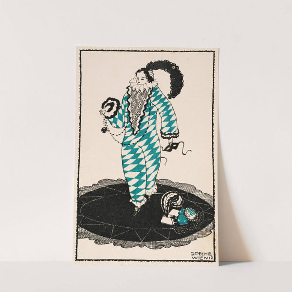 Nr. 625: Harlekin (1912) by Dagobert Peche