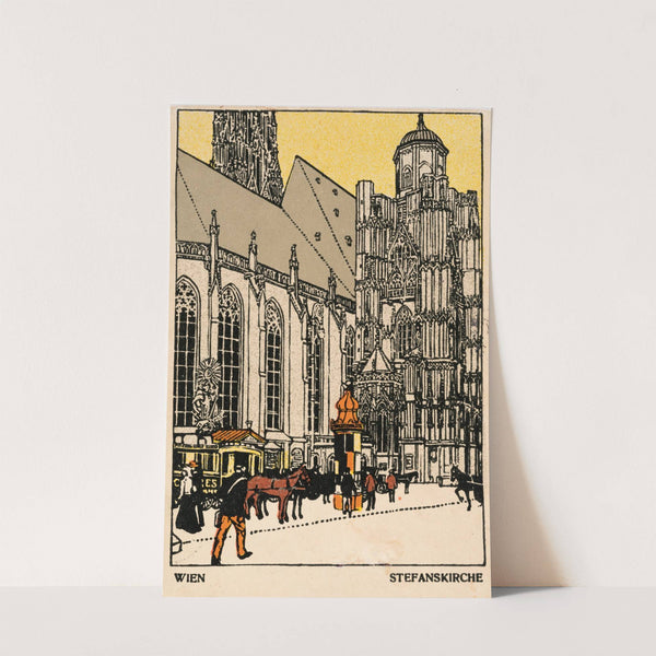 Nr. 7: Wien, Stefanskirche (1910) by Urban Janke