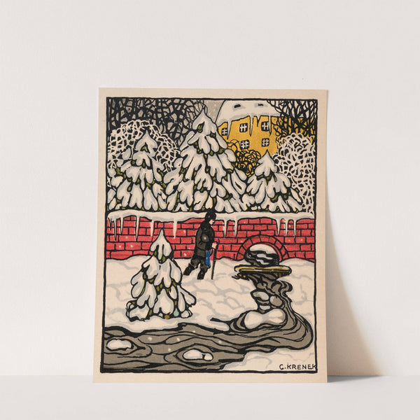 Nr. 763: Weihnachtskarte (1912) by Carl Krenek