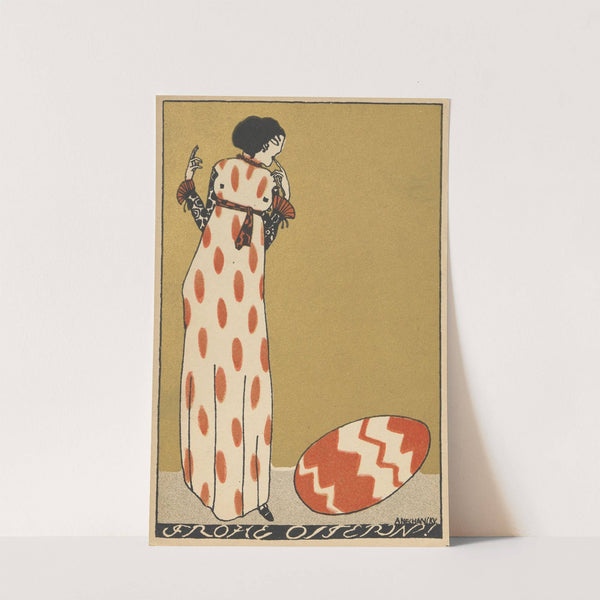 Nr. 792: Osterkarte (1912) by Arnold Nechansky