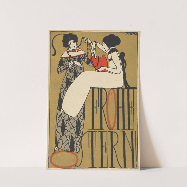 Nr. 794: Osterpostkarte (1912) by Arnold Nechansky