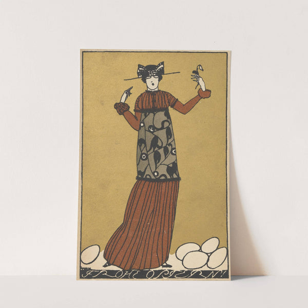 Nr. 795: Osterkarte (1912) by Arnold Nechansky