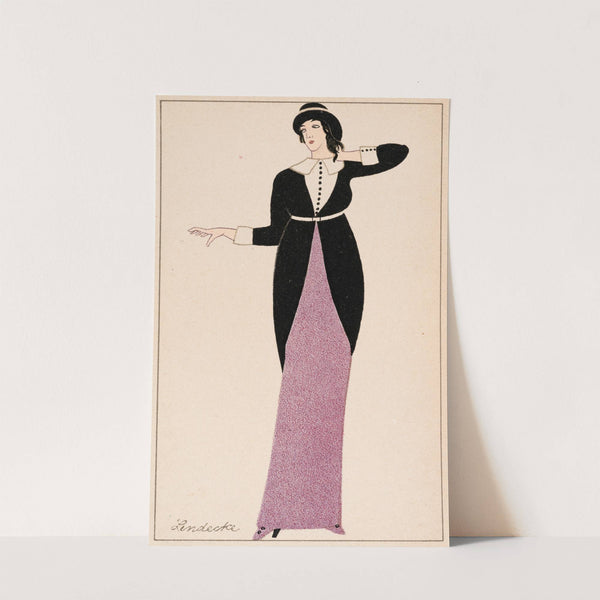 Nr. 848: Modekarte (1912) by Otto Friedrich