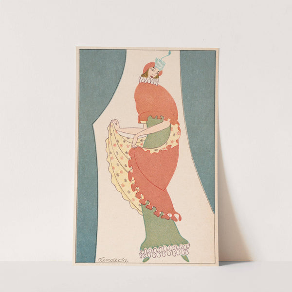 Nr. 852: Modekarte (1912) by Otto Friedrich