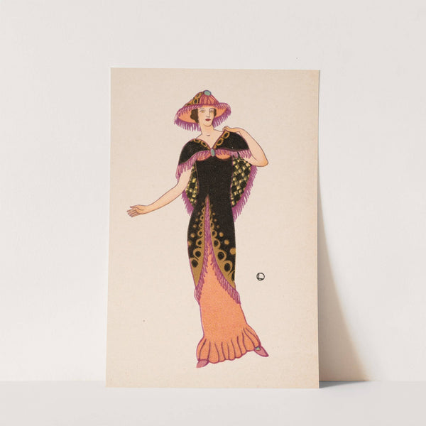 Nr. 855: Modekarte (1912) by Otto Friedrich