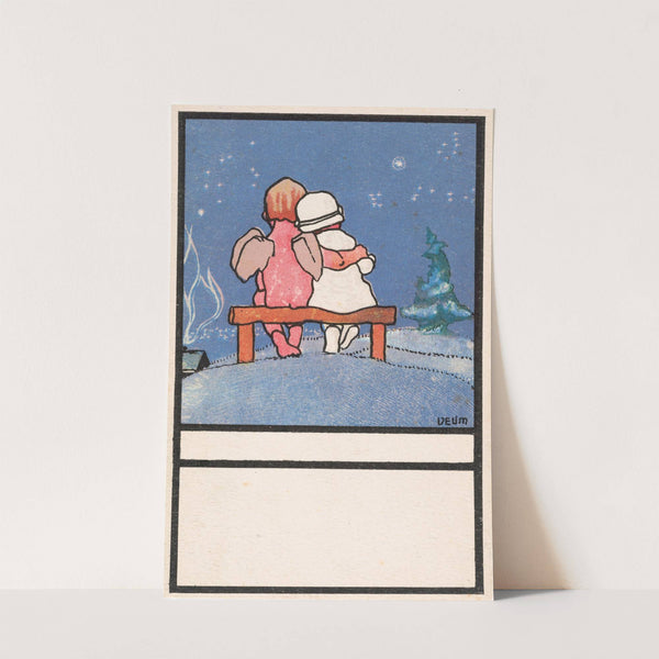 Nr. 875: Weihnachtskarte (1912) by Anton Velim