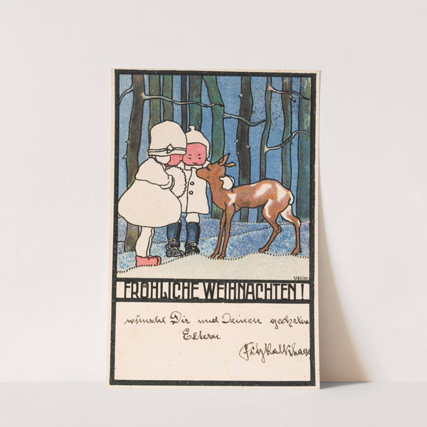 Nr. 877: Neujahrskarte (1912) by Anton Velim