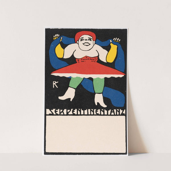 Nr. 89: Serpentinentanz (1907) by Rudolf Kalvach