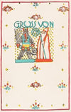 Nr. 897: Krampus- und Nikolokarte (1912)