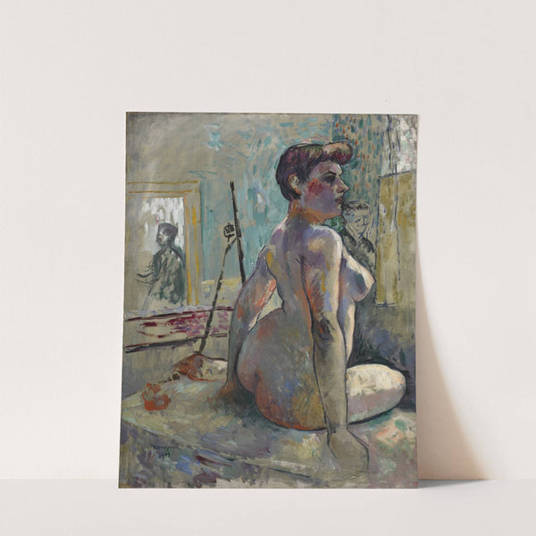 Nu à l’atelier (La Croupe, Rue Boursault) (1903) by Henri Manguin