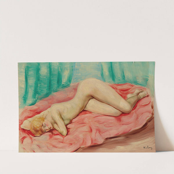 Nu allongé by Moïse Kisling