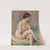 Nu Assis (Maude) by Theo van Rysselberghe