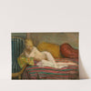 Nu au divan by Henri Lebasque