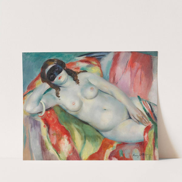 Nu au masque by Henri Ottmann