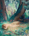Nu au petit faune