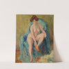 Nu aux chaussons rouges by Louis Valtat