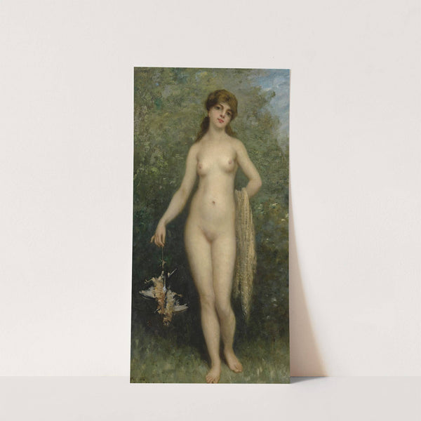 Nu Aux Oiseaux by Paul Désiré Trouillebert