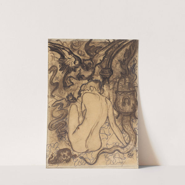 Nu avant la Messe Noire by Paul Ranson