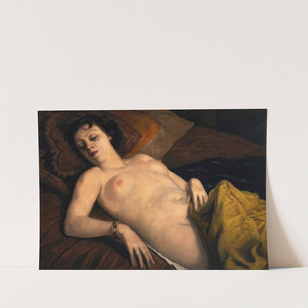 Nu Couché Au Bracelet by Emile Bernard