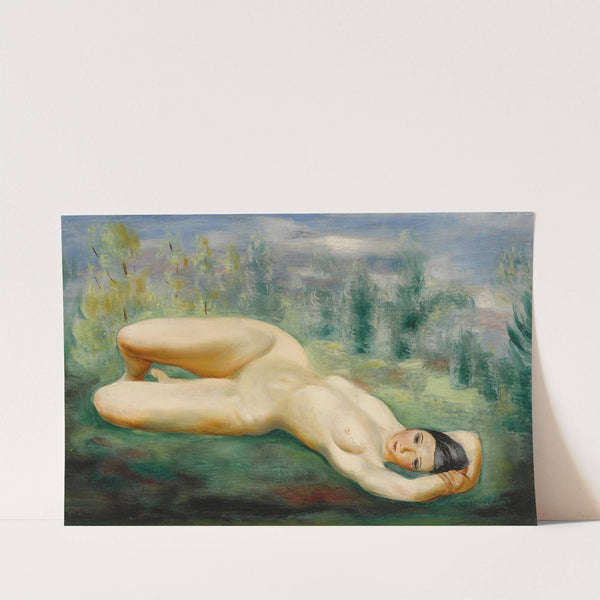 Nu dans l'herbe by Moïse Kisling