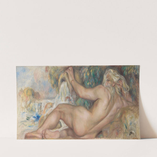 Nu dans un paysage or Le Fleuve (1885) by Pierre-Auguste Renoir