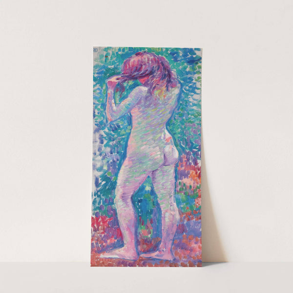 Nu De Dos, Se Coiffant by Theo van Rysselberghe