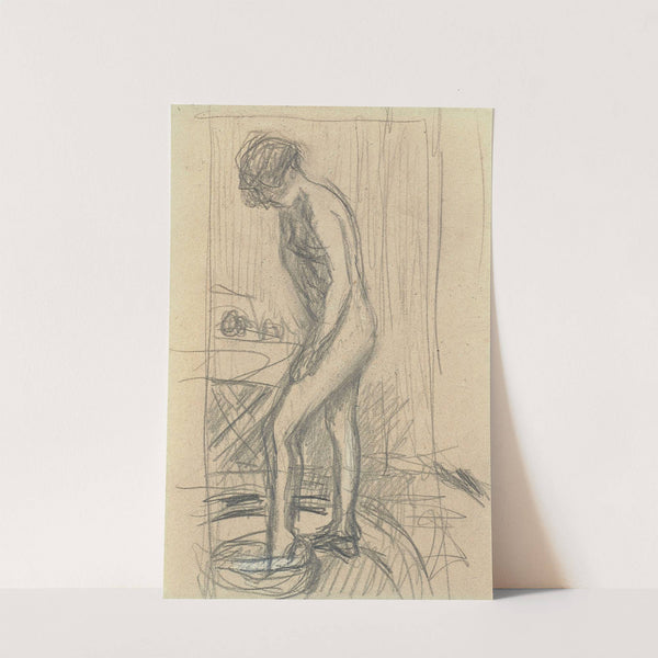 Nu debout au tub by Pierre Bonnard