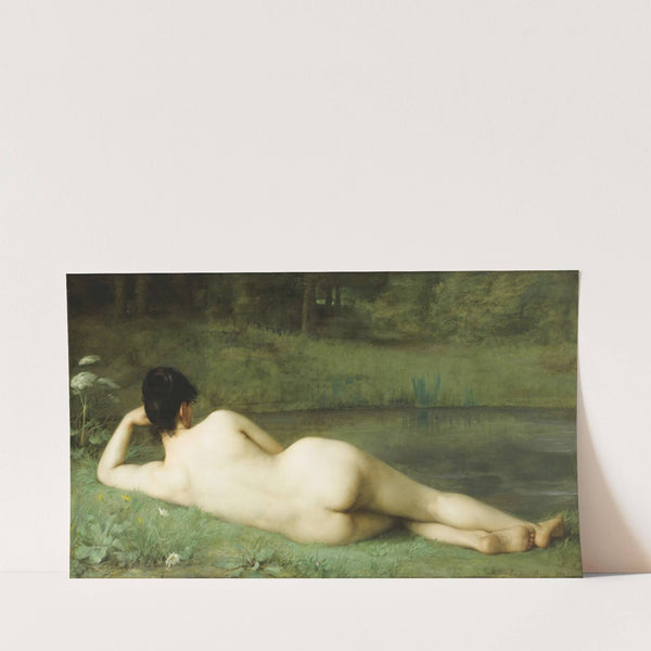 Nu étendu (1883) by Emmanuel Benner