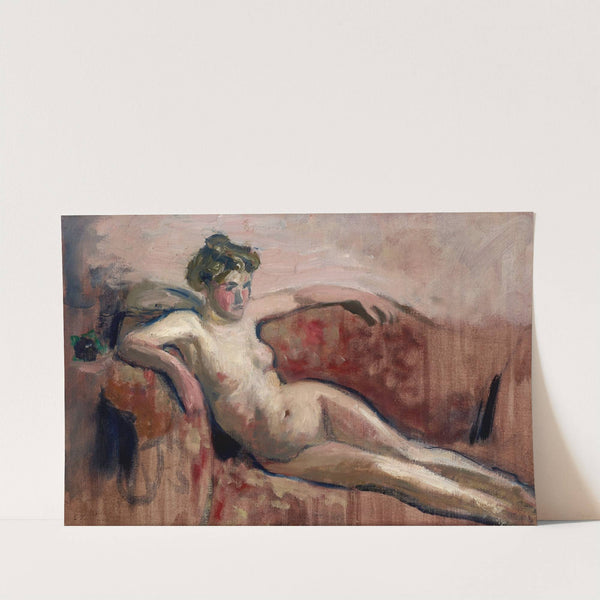 Nu étendu sur un canapé (circa 1903) by Édouard Vuillard