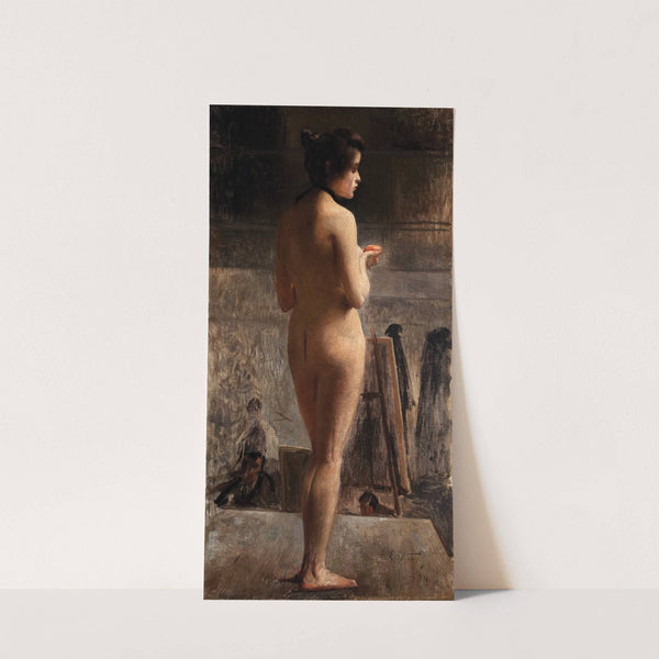 Nu feminino (1894) by Eliseu Visconti