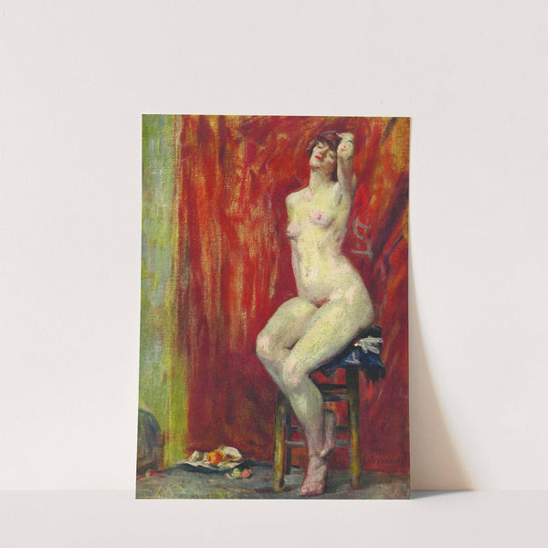 Nu sentado (1904) by Eliseu Visconti