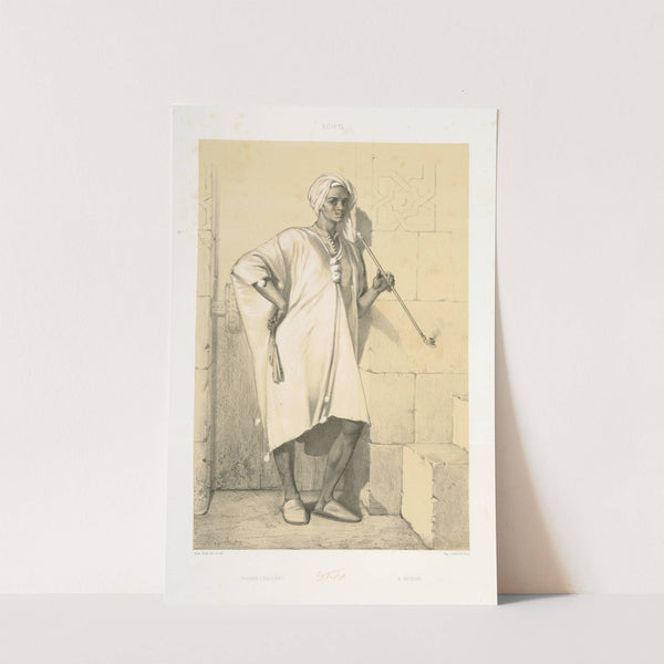 Nubien (Baquâb), A Nubian (1851) by Alexandre Bida