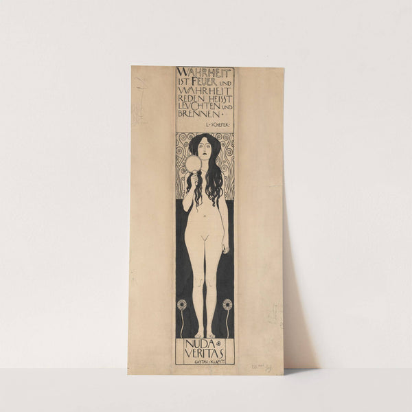 Nuda Veritas (1898) by Gustav Klimt